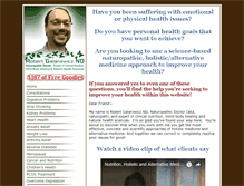Tablet Screenshot of drrobertg.com